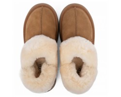 UGG SLIPPERS DISQUETTE CHESTNUT