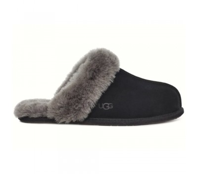 UGG MENS SLIPPERS SCUFETTE BLACK