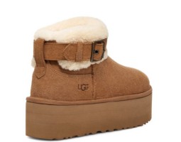 UGG ULTRA MINI BELTED ROLLER CHESTNUT