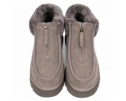 UGG FUNKETTE PLATFORM BOOTS SMOKE