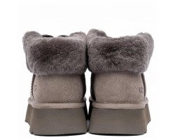 UGG FUNKETTE PLATFORM BOOTS SMOKE