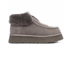 UGG FUNKETTE PLATFORM BOOTS SMOKE