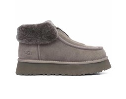 UGG FUNKETTE PLATFORM BOOTS SMOKE