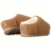 WOMEN'S PUMPED SLIDE CHESTNUT