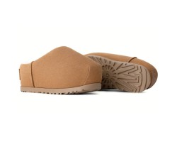 WOMEN'S PUMPED SLIDE CHESTNUT