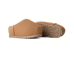 WOMEN'S PUMPED SLIDE CHESTNUT