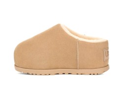 WOMEN'S PUMPED SLIDE MUSTARD SEED 