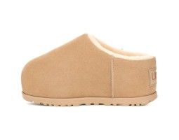 WOMEN'S PUMPED SLIDE MUSTARD SEED 