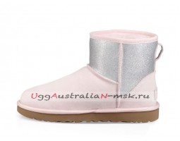 ugg classic mini sparkle metallic