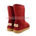 UGG CLASSIC II SHORT SCARLET