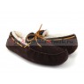 UGG MEN MOCCASINS OLSEN CHOCOLATE