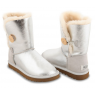 UGG BAILEY BUTTON SILVER