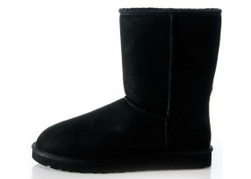 UGG MENS CLASSIC SHORT BLACK