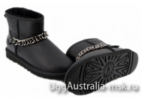 UGG ZANUTTI MINI METALLIC BLACK