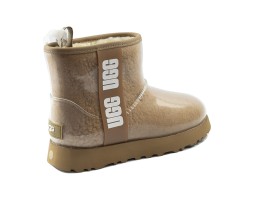 UGG CLASSIC CLEAR MINI CAPPUCCINO