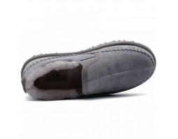 UGG STITCH SLIP ON GREY