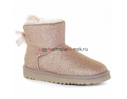 BAILEY BOW MINI SPARKLE FASHION BOOT GOLD