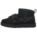 UGG CLASSIC MINI HYBRID BLACK