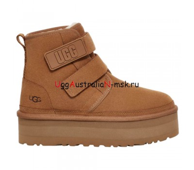 UGG NEUMEL PLATFORM CHESTNUT