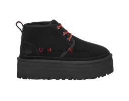 UGG NEUMEL HERITAGE PLATFORM BLACK