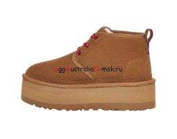 UGG NEUMEL HERITAGE PLATFORM CHESTNUT