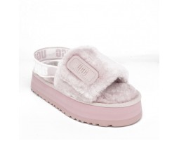 UGG  WOMEN'S DISCO SLIDE SEASHELL PINK