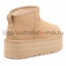 UGG CLASSIC ULTRA MINI PLATFORM DRIFT WOOD