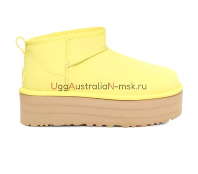 UGG CLASSIC ULTRA MINI PLATFORM PEARFECT