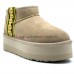 UGG CLASSIC ULTRA MINI BRAID PLATFORM SAND