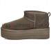 UGG CLASSIC ULTRA MINI PLATFORM SLATE