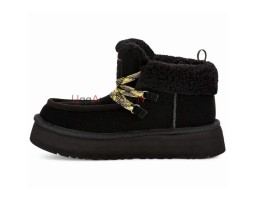 UGG FUNKARRA CABIN CUFF BLACK